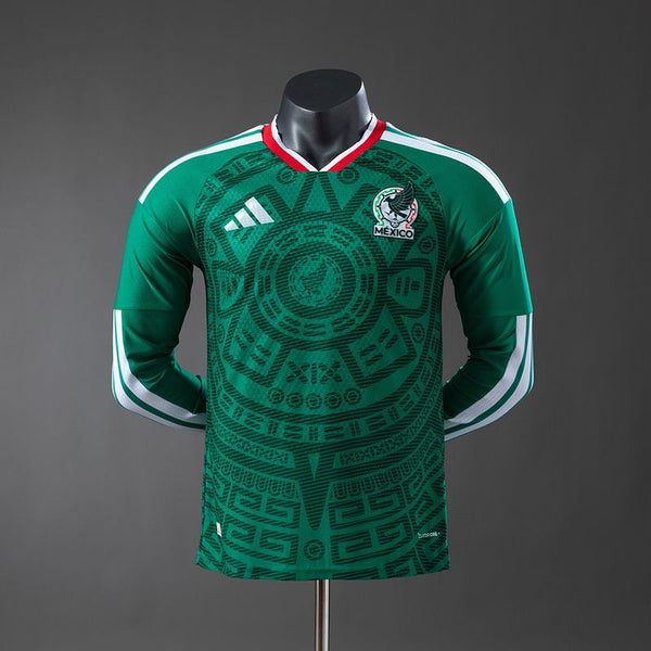 Mexico national 2026 home player Long Sleeve